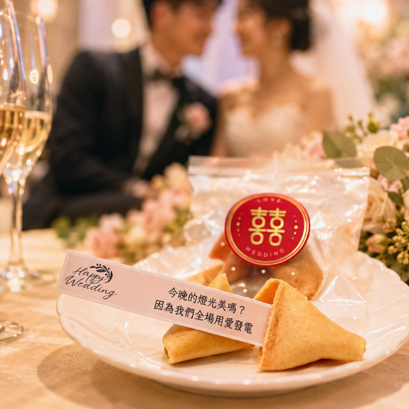 凱倫小姐幸運籤餅婚禮小物