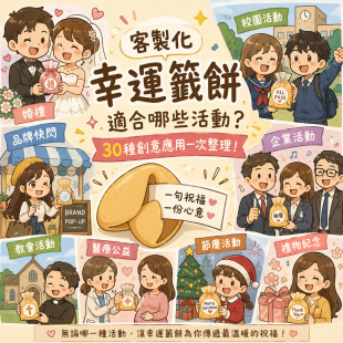 幸運餅乾適合的活動